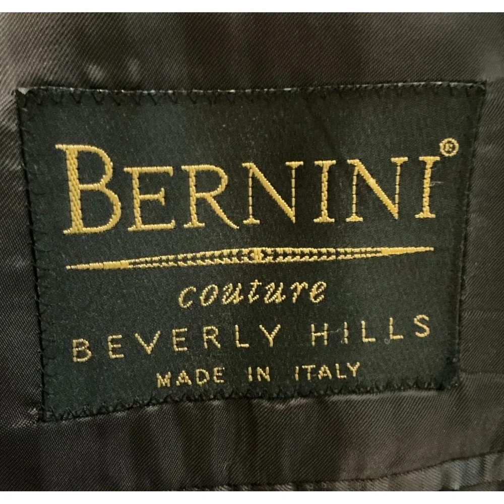 Bernini Couture Loro‎ Piana Super 150s Wool Blazer 40R Made in Italy Mens Jacket